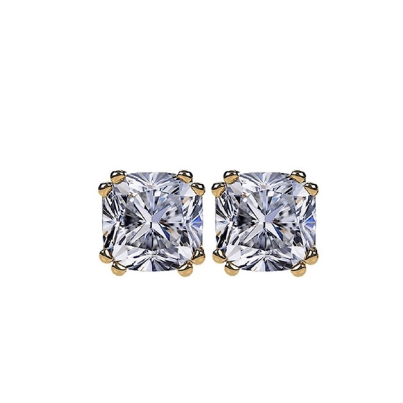 Neiman Marcus Jewelry - 2ct Cushion Cut Earrings